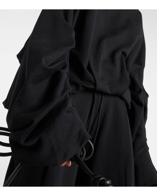 Sweat-shirt oversize en coton Dries Van Noten en coloris Black