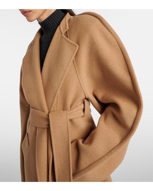 Khaite Natural Rothen Wool Coat