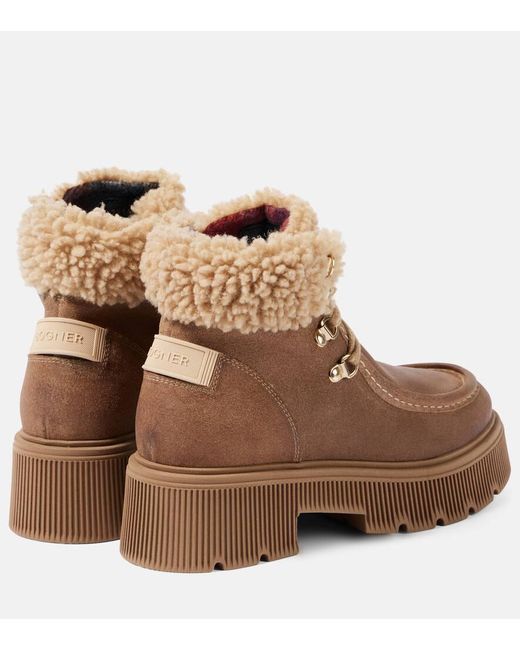 Stivali Stringati Torino di Bogner in Brown