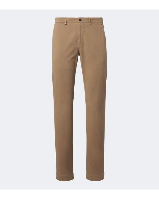 Etro Natural Cotton-Blend Chinos for men