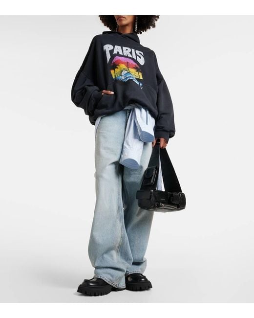 Balenciaga Black Tractor Loafer