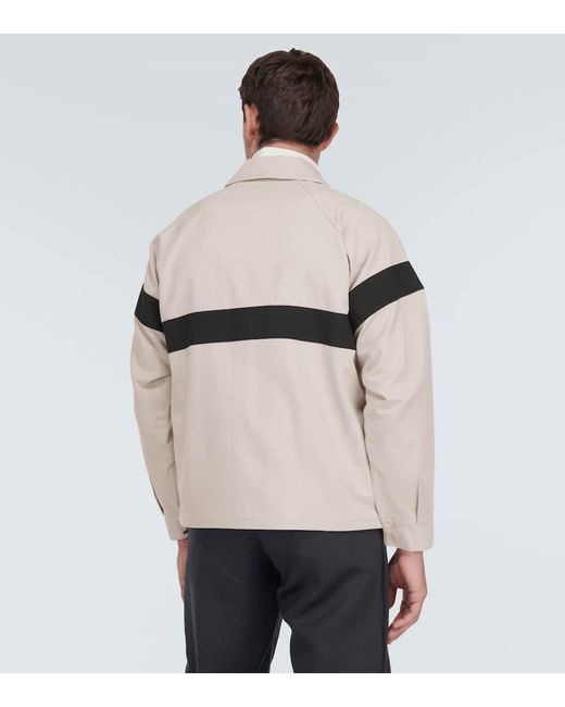 GR10K Jacke Aus Baumwolle in White für Herren