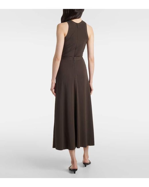 Totême  Black Jersey Maxi Skirt