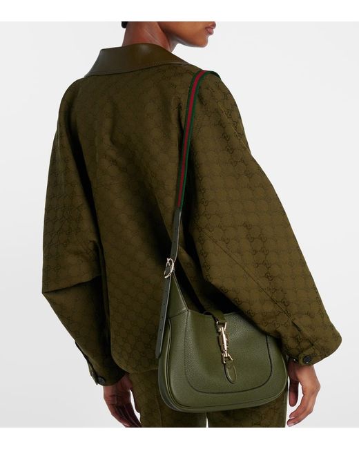 Gucci Green Jackie 1961 Medium Shoulder Bag