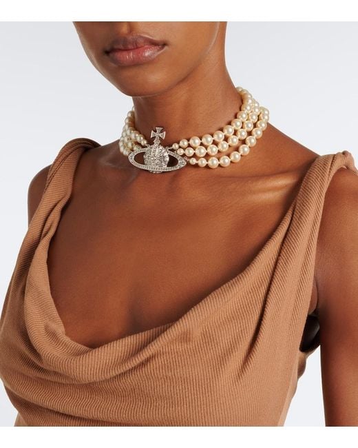 Vivienne Westwood Brown Anna Draped Knitted Tank Top