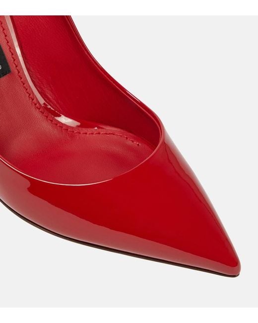 Dolce & Gabbana Red 'Cardinale' Pumps