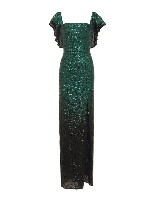 ombre sequin gown