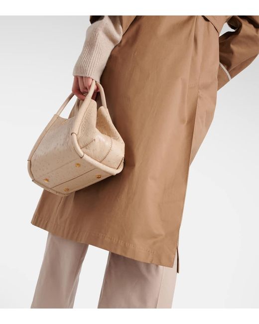 Max Mara Brown The Cube Utrench Trench Coat