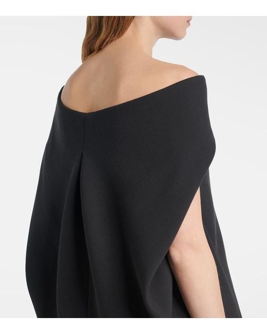 The Row Black Off-Shoulder-Top Pallenberg