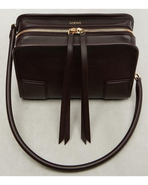 Loewe Black Amazona 180 Small Leather Top-Handle Bag