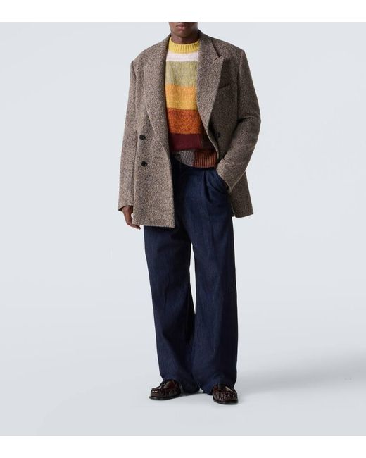 Pullover di Dries Van Noten in Orange da Uomo