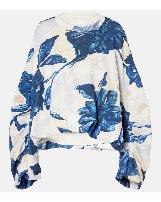 Felpa di Dries Van Noten in Blue