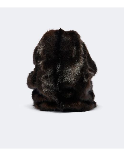 Magda Butrym Black Oversized Hat