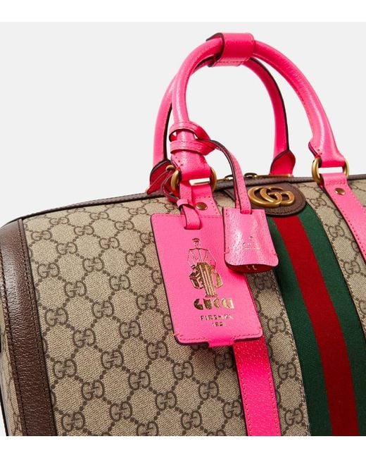 Gucci Multicolor Savoy Large GG Supreme Duffel Bag