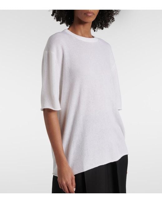 Jardin Des Orangers White Cashmere Top