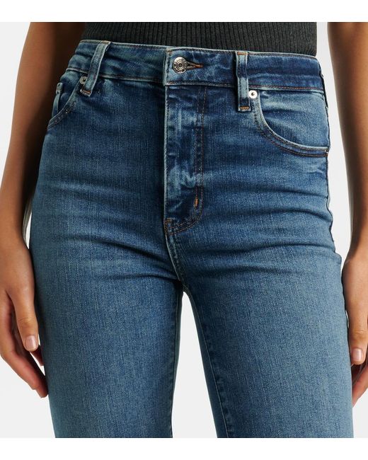 FRAME Blue Reboot Bootcut Jeans