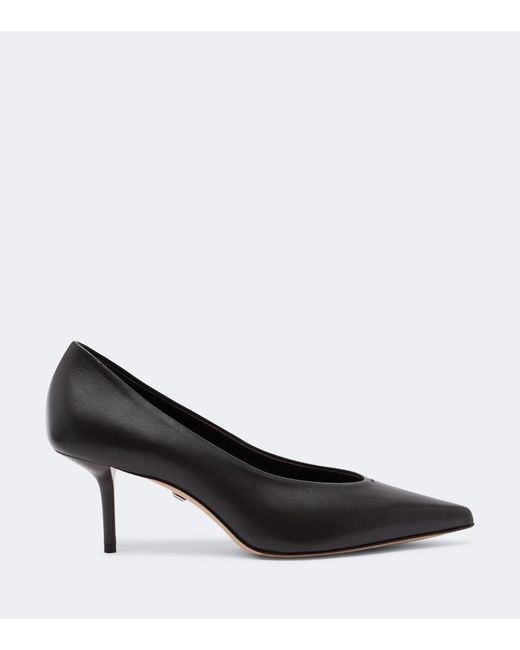 Max Mara Black Leather Pumps