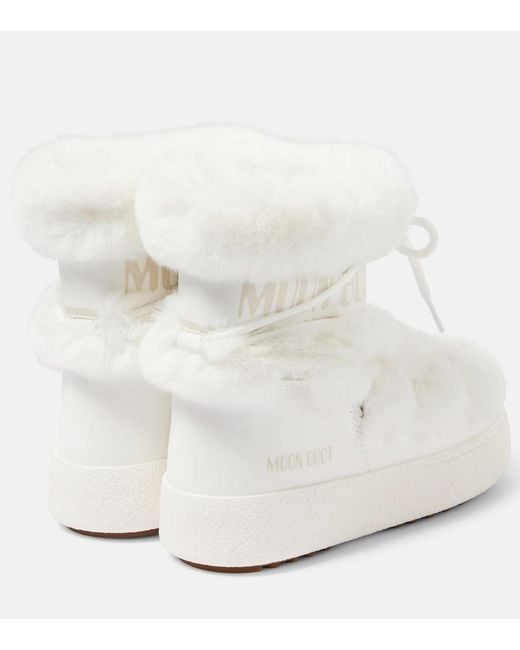 Moon Boot White Mb Track Snow Boots