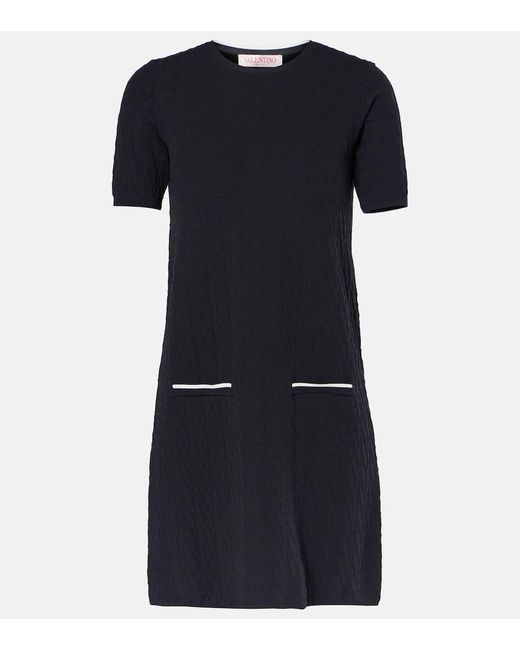 Valentino Blue Toile Iconographe Minidress