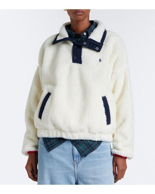 Polo Ralph Lauren Blue Teddy Sweatshirt