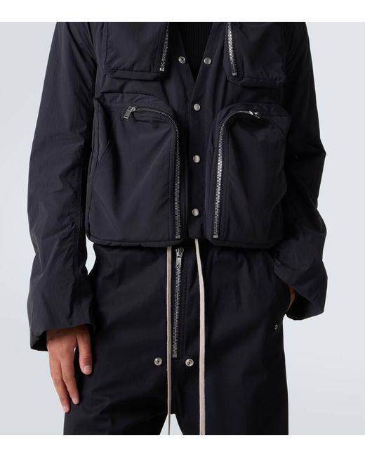 Rick Owens Jacke Cargo in Black für Herren