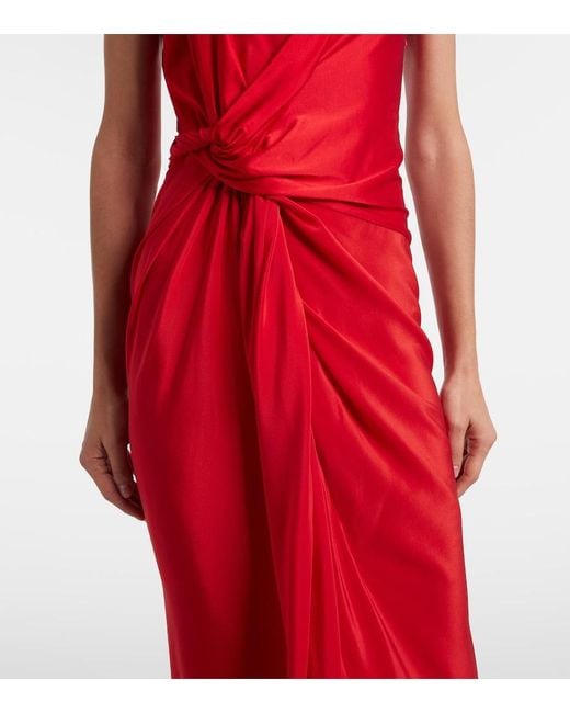 Victoria Beckham Red Maxi Dresses