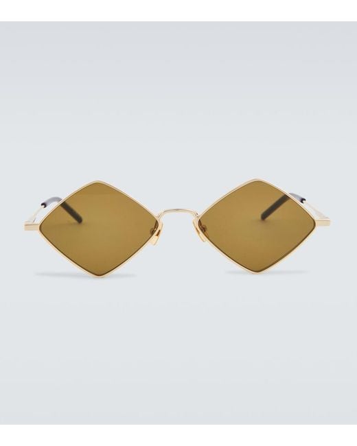 Saint Laurent Brown Sl 302 Lisa Sunglasses for men