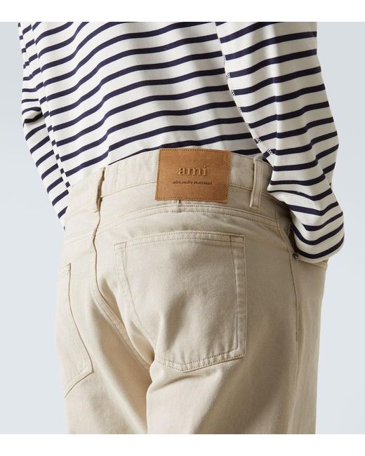 Jeans Regular di AMI in Natural da Uomo