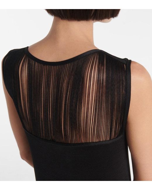 Khaite Black Ruslan Maxi Dress