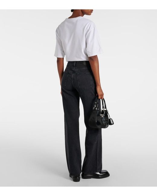 Citizens of Humanity Blue Annina 33 High-Rise Wide-Leg Jeans