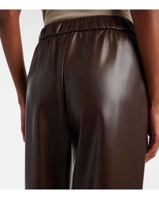 Max Mara Brown Wide-Leg Pants