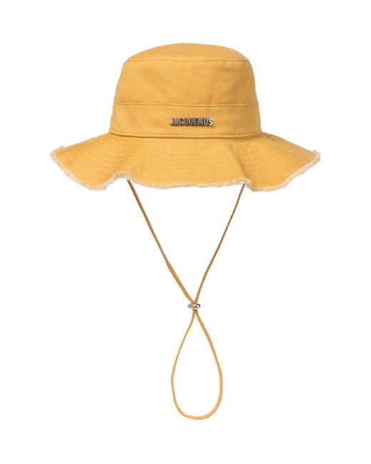 Jacquemus Yellow Le Bob Artichaut Cotton Bucket Hat