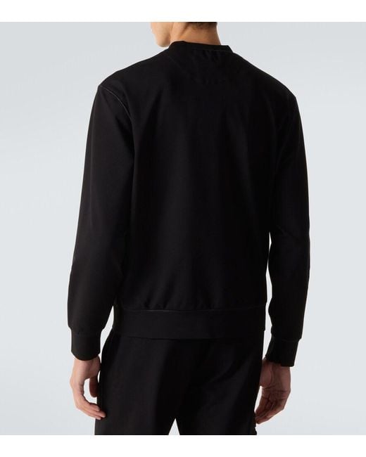Sudadera Tecnica Prada de hombre de color Black