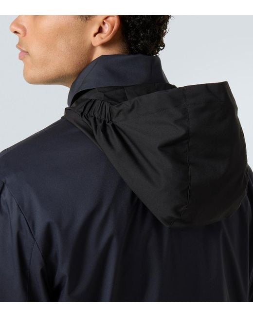 Canali Blue Nuvola Reversible Blouson for men