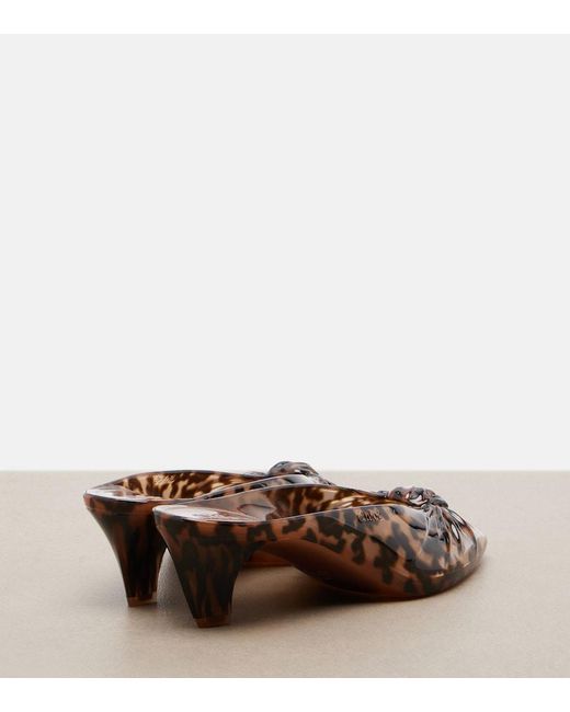 Chloé Brown Jelly Tpu Mules