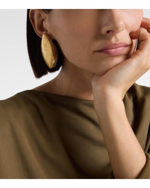 Pendientes Calissons Jacquemus de color Natural