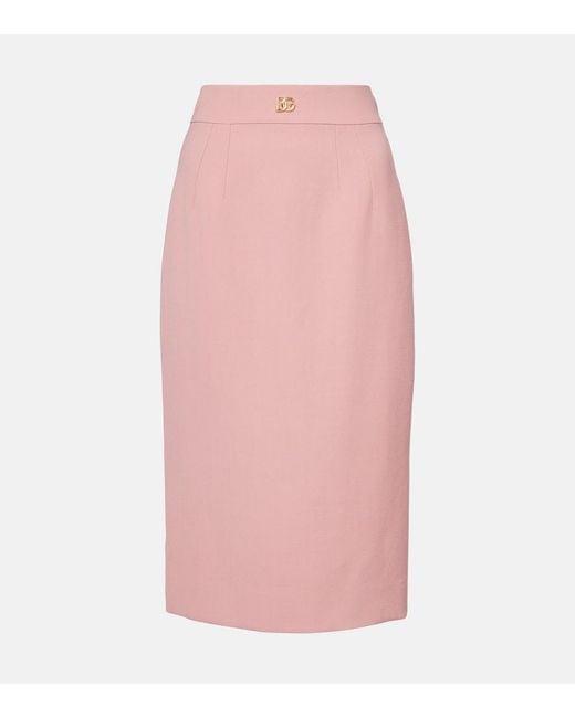 Dolce & Gabbana Pink 'Dolce' Skirt
