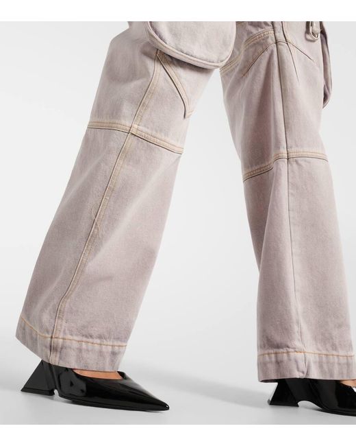 Jeans cargo Laundry di Off-White c/o Virgil Abloh in Gray