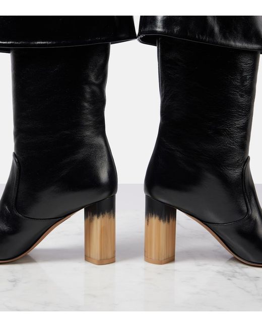 Chloé Black Heeled Boots Georgia