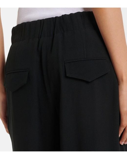 Jil Sander Blue Wide-Leg Pants