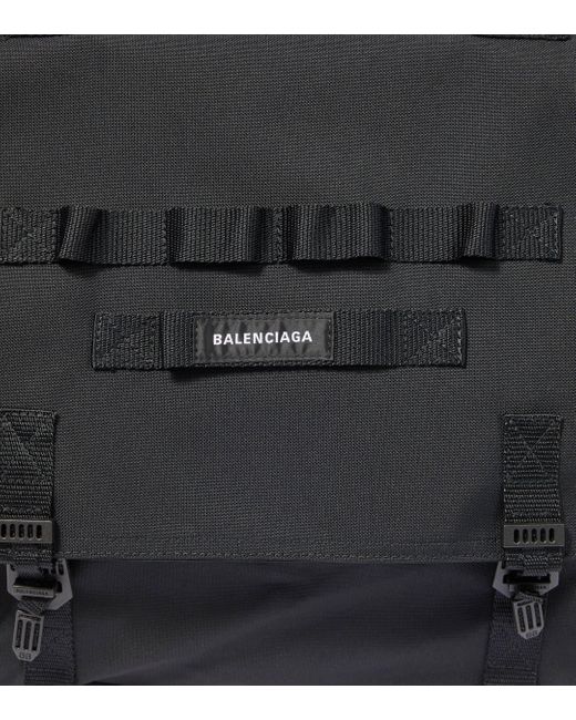 Balenciaga Black Army Messenger Bag for men