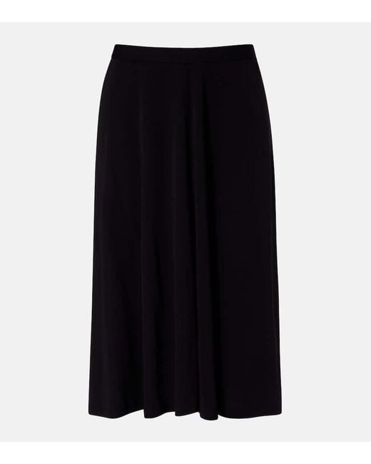 Totême  Black Midirock Aus Jersey