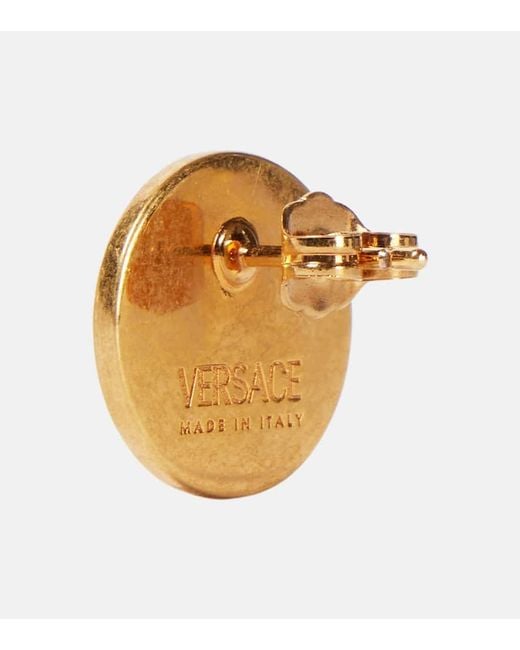 Versace Metallic Medusa Goldfarbene Ohrringe