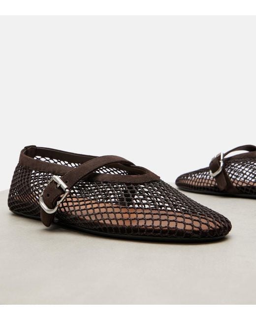 Alaïa Brown Ballet Flat
