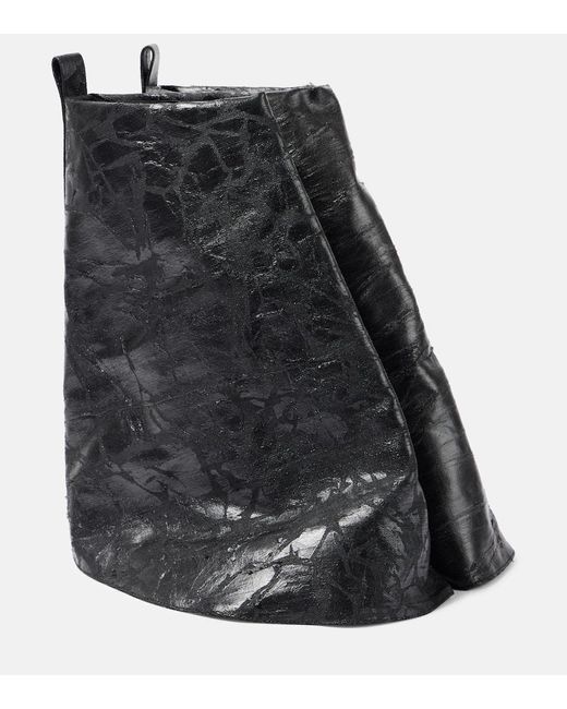 Rick Owens Black Drkshdw Denim Boots