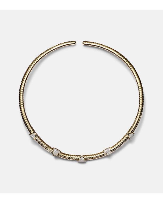 Marina B Metallic Choker Trisolina Aus 18Kt Gelbgold Mit Diamanten