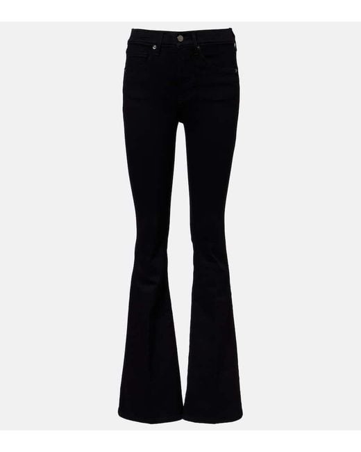 Jean Flare Beverly A Taille Haute Veronica Beard en coloris Blue