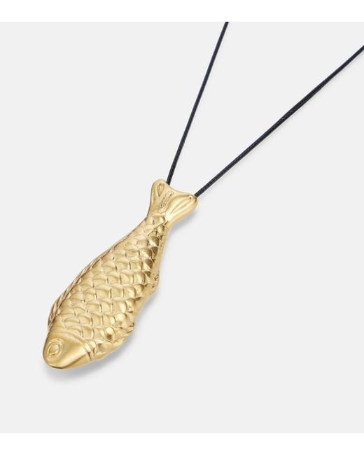 YSSO Metallic Catch-Plated Pendant Necklace