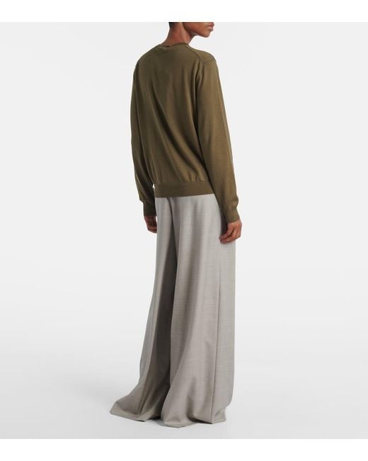 Loro Piana Green Cotton Sweater