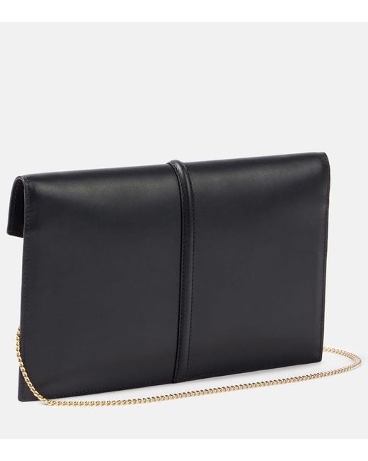 Pochette Tokyo En Cuir DeMellier London en coloris Black